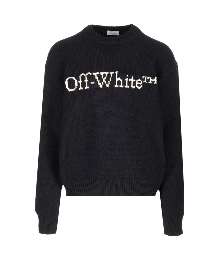 Off white logo cheap sweater