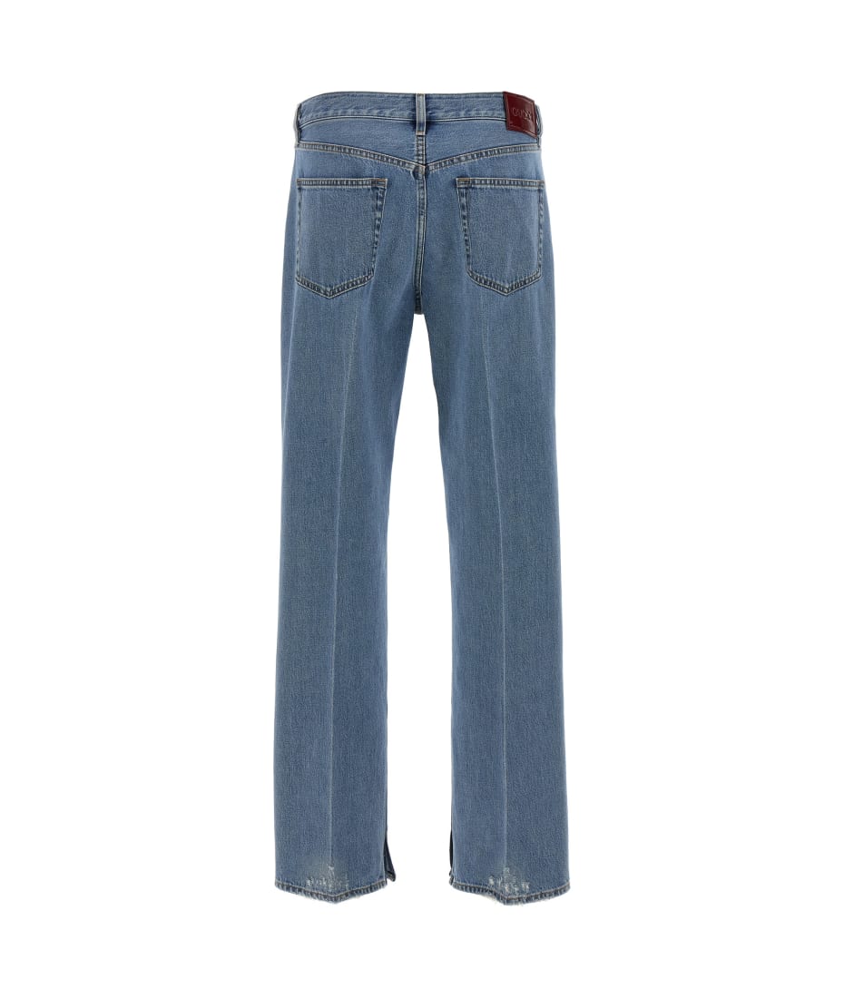 パンツ gucci Gucci Rosso Ancora' pants Leather pant with Horsebit detail in Rosso Ancora red