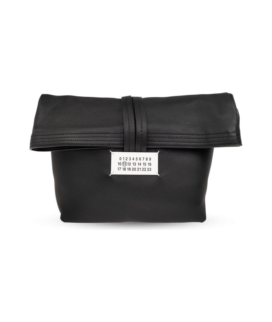 クラッチバッグ Maison Margiela CLUTCH BAG (SB2WD0082P6758 T8013) MAISON MARGIELA Black Glam Slam Clutch | Sam Malouf
