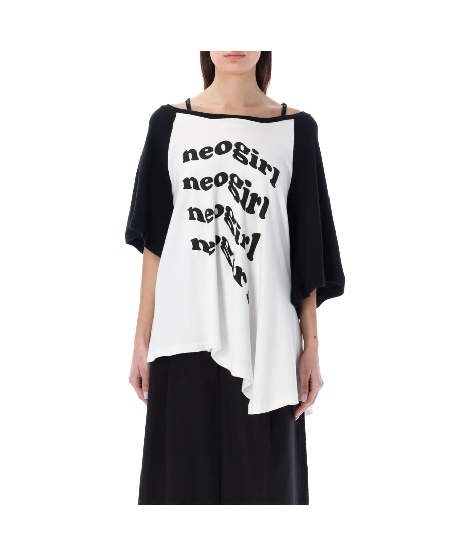 undercover neogirl アシンメトリー ラグランTシャツ undercover neogirl アシンメトリー ラグランTシャツ