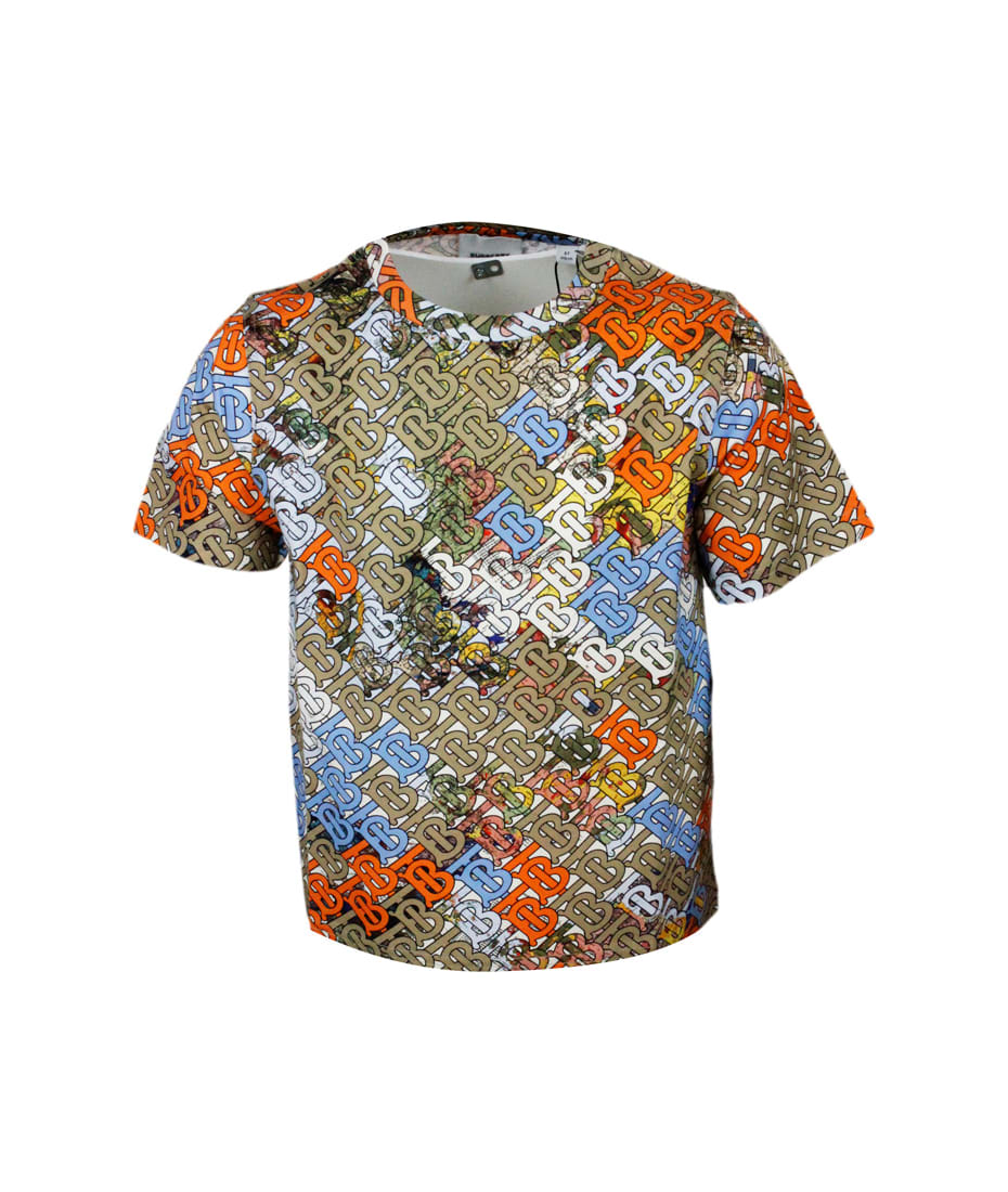 BURBERRY LOGO PRINT SHORT SLEEVE T SHIRT 半袖Tシャツ 0400020632375_LICHEN?wid=600&