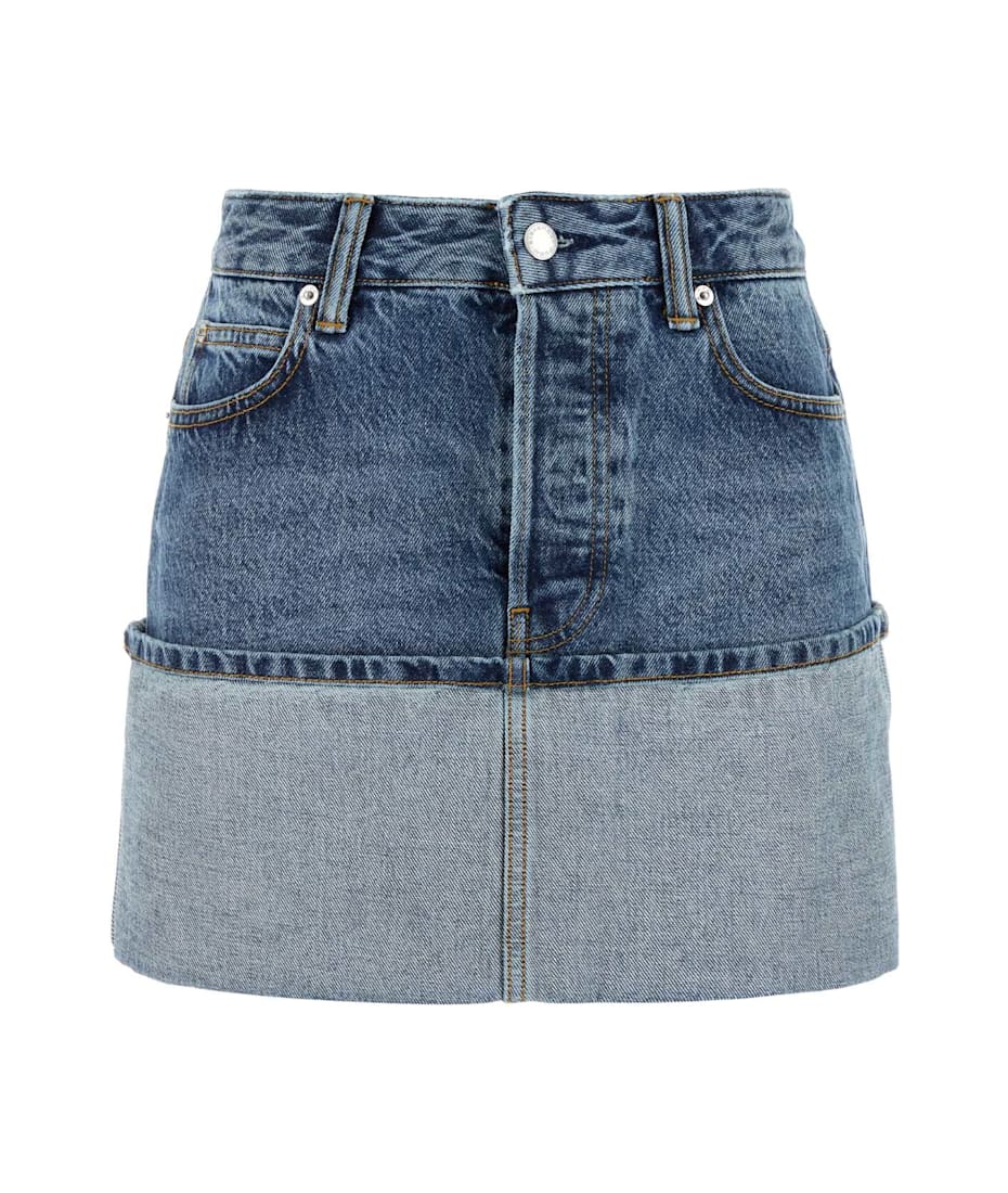Alexander Wang Denim Mini Skirt | italist