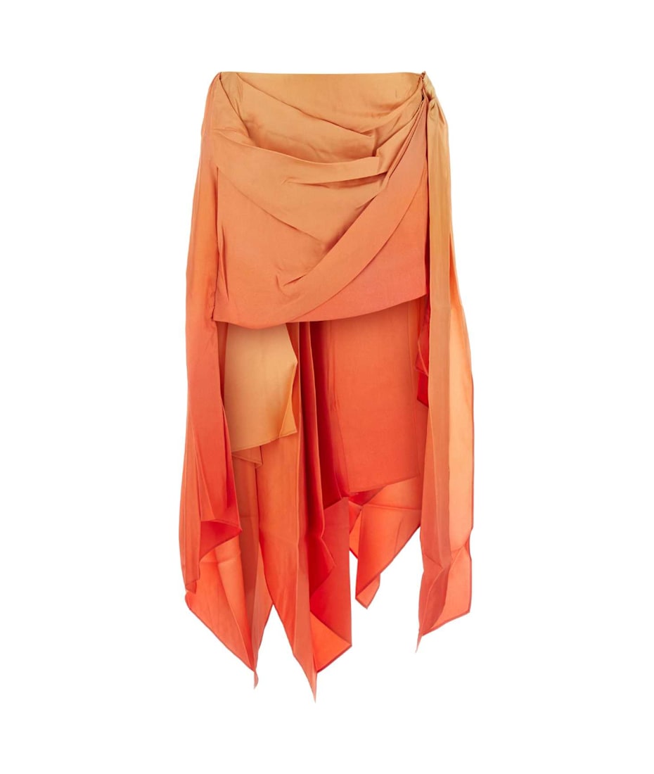 スカート Zimmermann Two-tone silk Tranquillity mini skirt Zimmermann Two-tone Silk Tranquillity Mini Skirt | italist