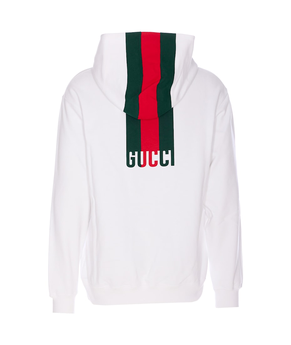パーカー・フーディ Gucci WEB DETAIL HOODIE Gucci Web Detail Hoodie | italist