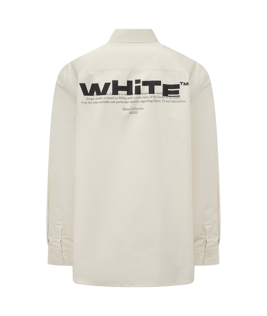 長袖シャツ SIDE GATHER OVER SH WHT サイドラインロングシャツ(ブラウス・シャツ) | al'aise