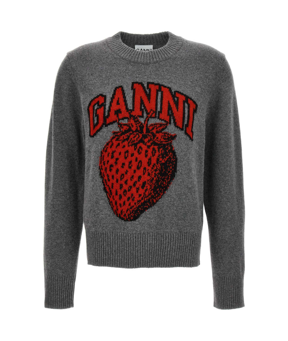 Gucci on sale strawberry sweatshirt