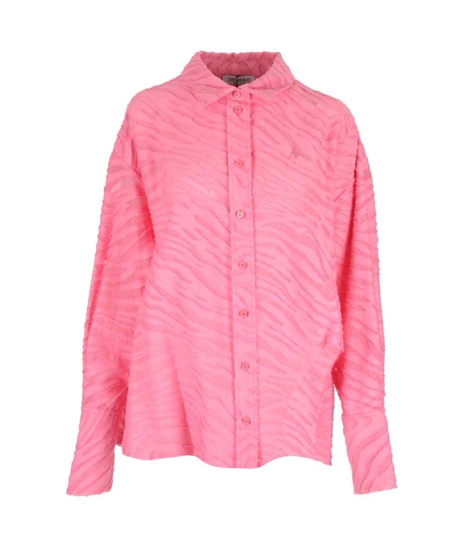 Tシャツ・カットソー THE ATTICO DIANA SHIRT POPELINE (250WCH00004CCC052 001) The Attico