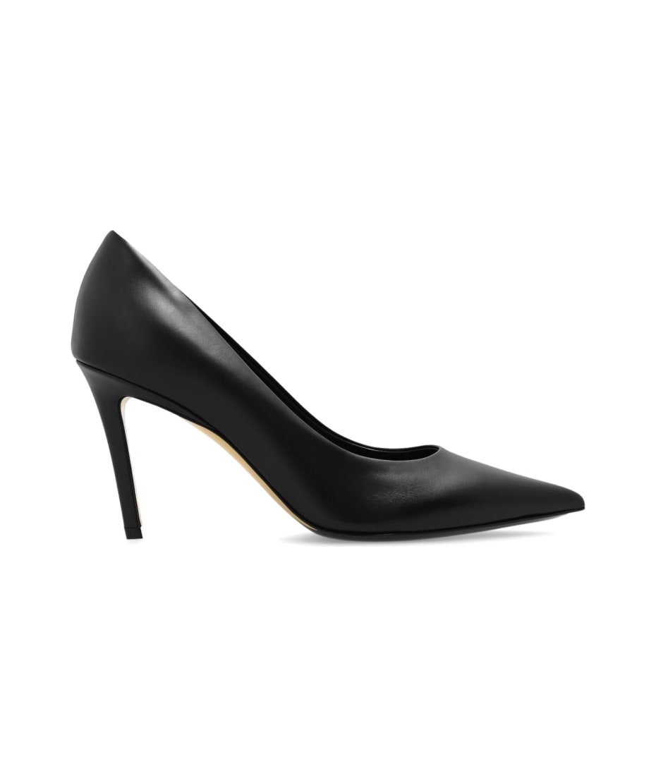 【関税＆送料込み】Burberry Heeled Shoes Burberry Black Brown & White Leather Heels sz 9 l Michael's