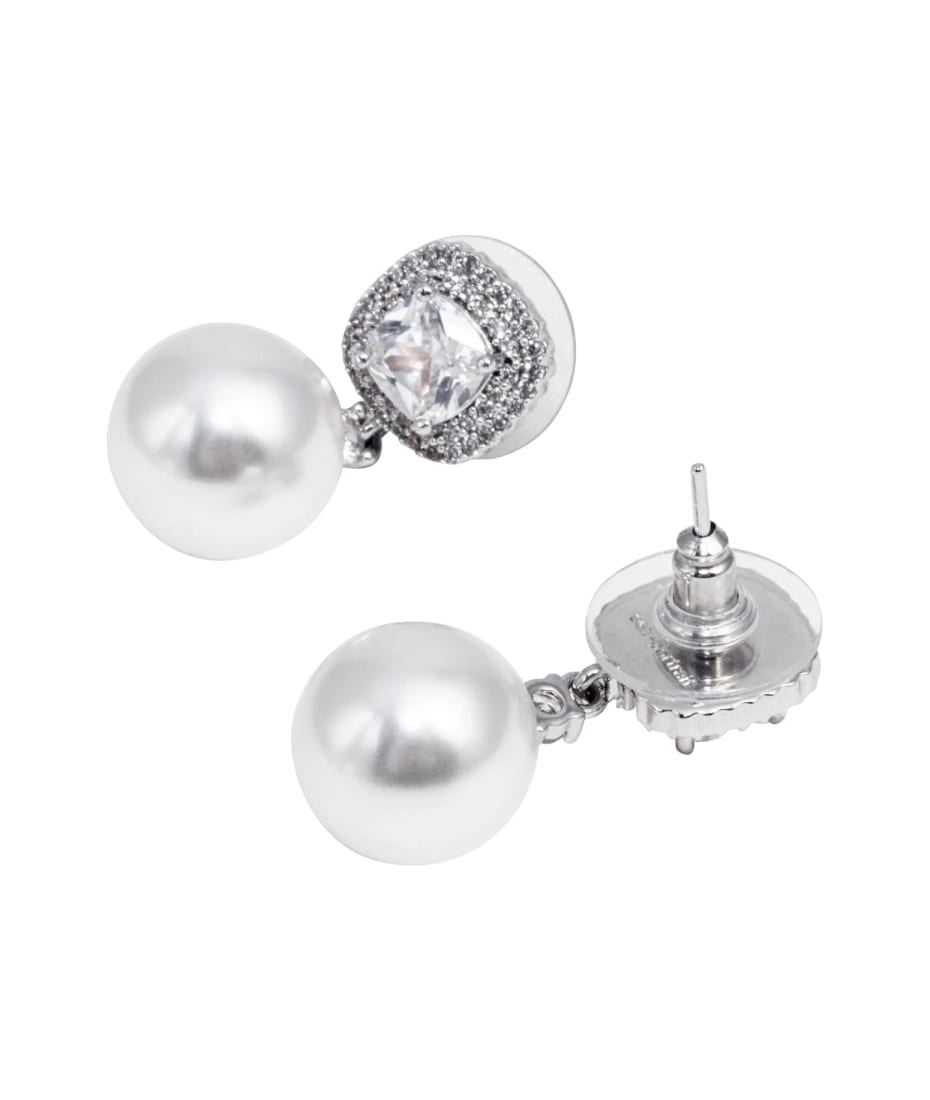 self-portrait Crystal Earrings With Pearl | italist, ALWAYS