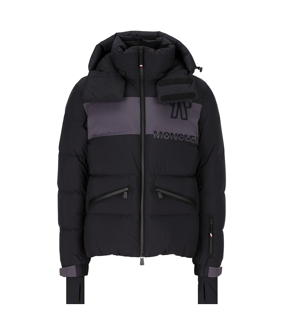 Moncler Grenoble Logo Printed Hooded Padded Jacket italist - Main Image
