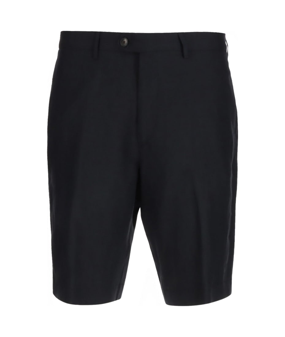 ETRO Straight-Leg Linen Bermuda Shorts for Men