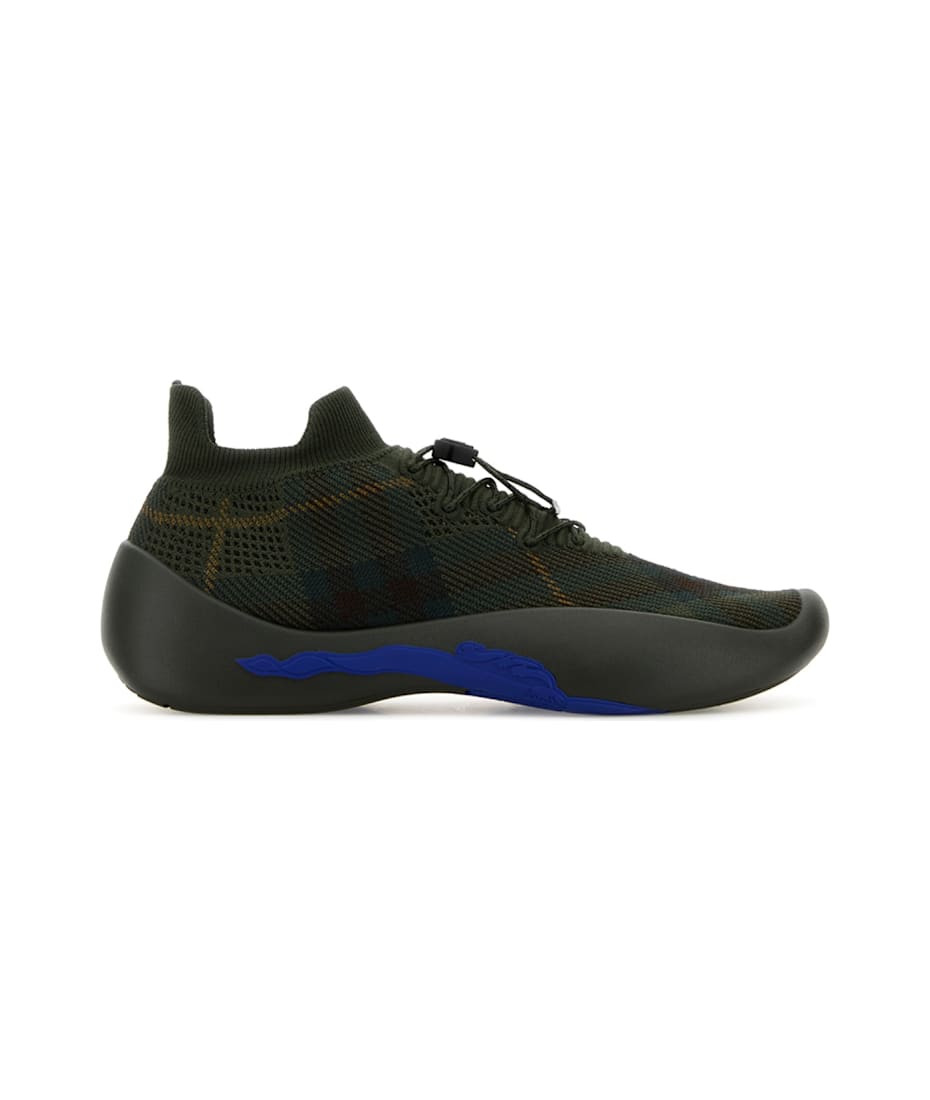 スニーカー Burberry Neptune Sneakers Burberry Men's Check Knit Neptune Sneakers | Neiman Marcus