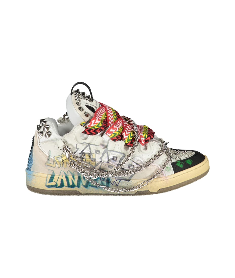LANVIN - LANVIN　GOLF Lanvin Logo Detail Leather Sneakers | italist