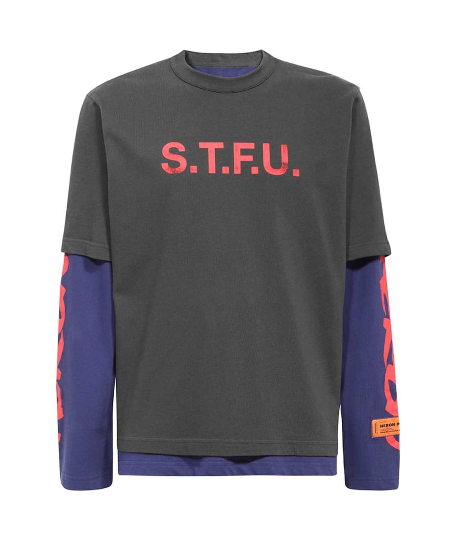 HERON PRESTON Printed Cotton T-shirt | italist