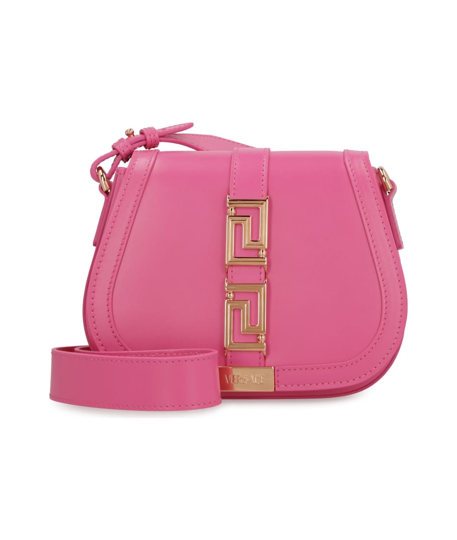 VERSACE GRECA GODDESS SMALL SHOULDER BAG PINK