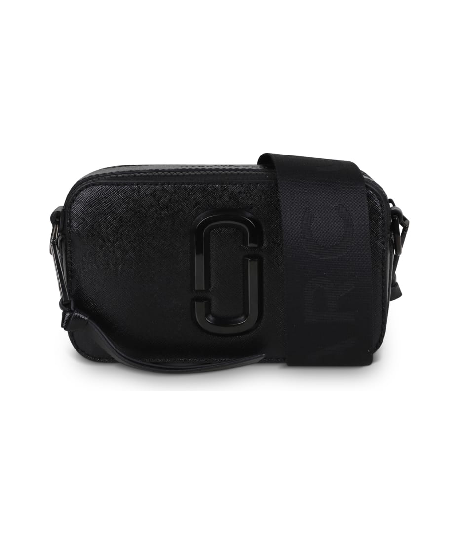 MARC JACOBS The Snapshot Tonal Cross-Body Bag - Black