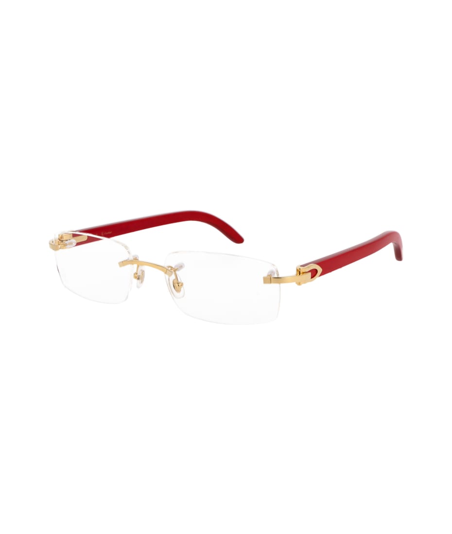 Cartier Eyewear Ct0052o Glasses italist