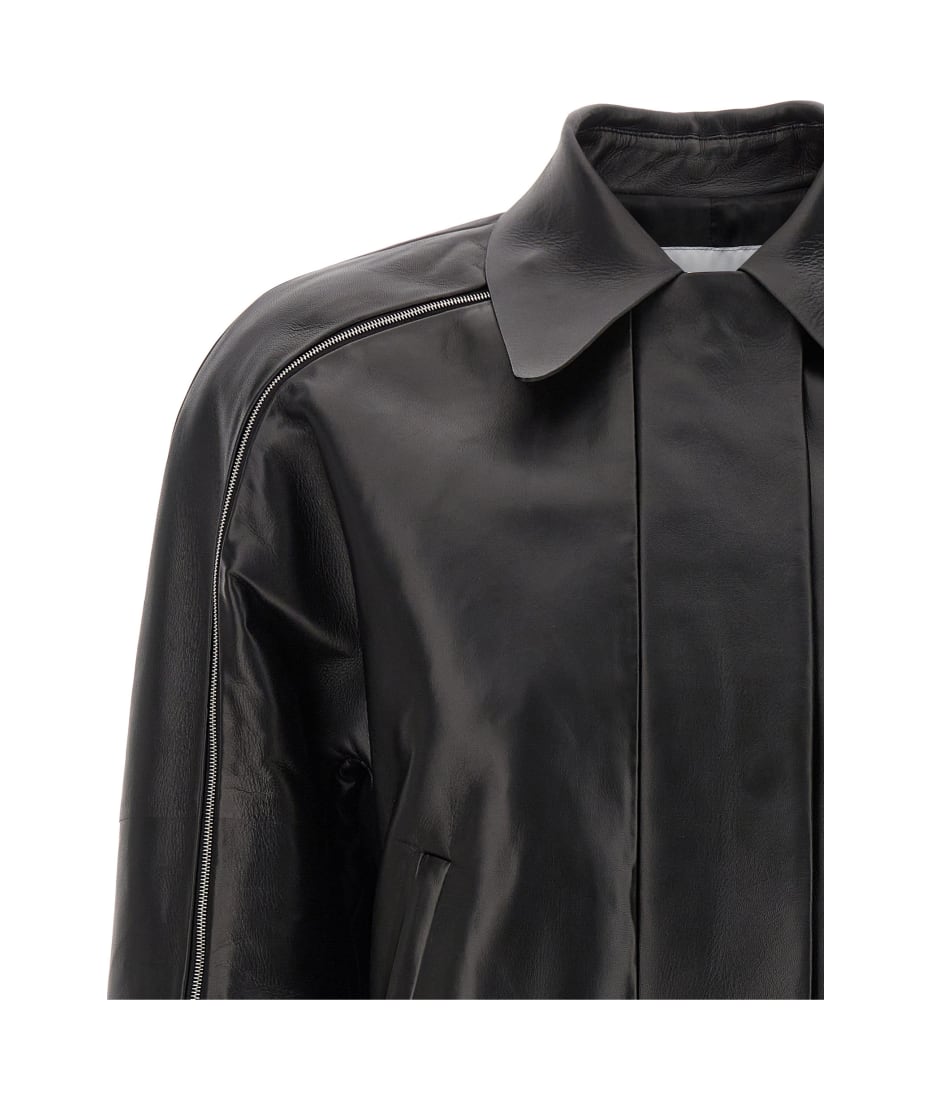 Ferragamo Leather Blouson | italist
