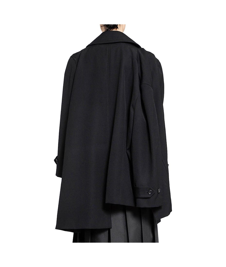 【送料&関税込】Comme des GarAons Double-breasted Gabardine Comme des Garçons Double-breasted Gabardine Jacket | italist