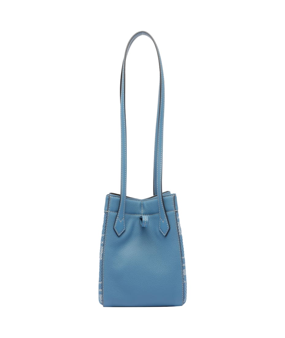 ショルダーバッグ・ポシェット FENDI 'Fendi Origami Mini' shoulder bag (8BS083AUQ7 F1SKL) Fendi Origami Mini Leather Black | Fendi