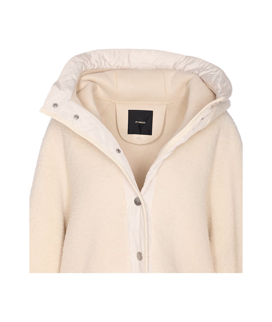 コート PINKO FW25 CAPPERI CABAN SIMILMONTONE (105473 A2QCC00) Pinko Capperi Caban | italist