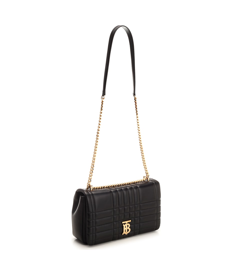 【関税込み】Burberry ブラック ミディアム Lola バッグ Burberry Lola Shoulder Bag | italist