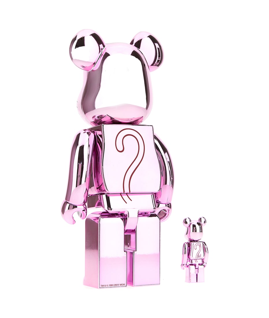 BE@RBRICK pink panther CHROME 100%&400%