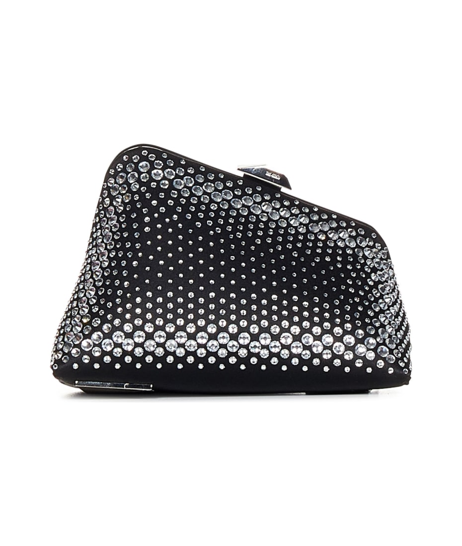 クラッチバッグ THE ATTICO Woman Clutch Black 246WAH49L001 100 クラッチバッグ THE ATTICO Woman Clutch Black 246WAH49L001