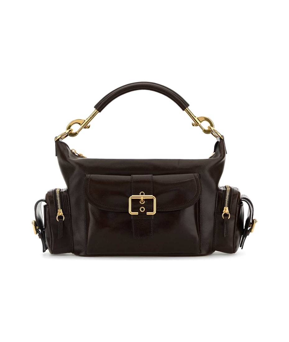 ハンドバッグ Chloe Chocolate Leather Camera Bag Handbag Chloé Chocolate Leather Camera Bag Handbag | italist, ALWAYS