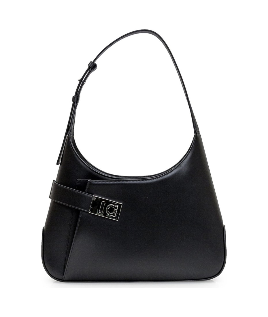 【FERRAGAMO】Hobo arc. M Ferragamo Arch Hobo Bag | italist