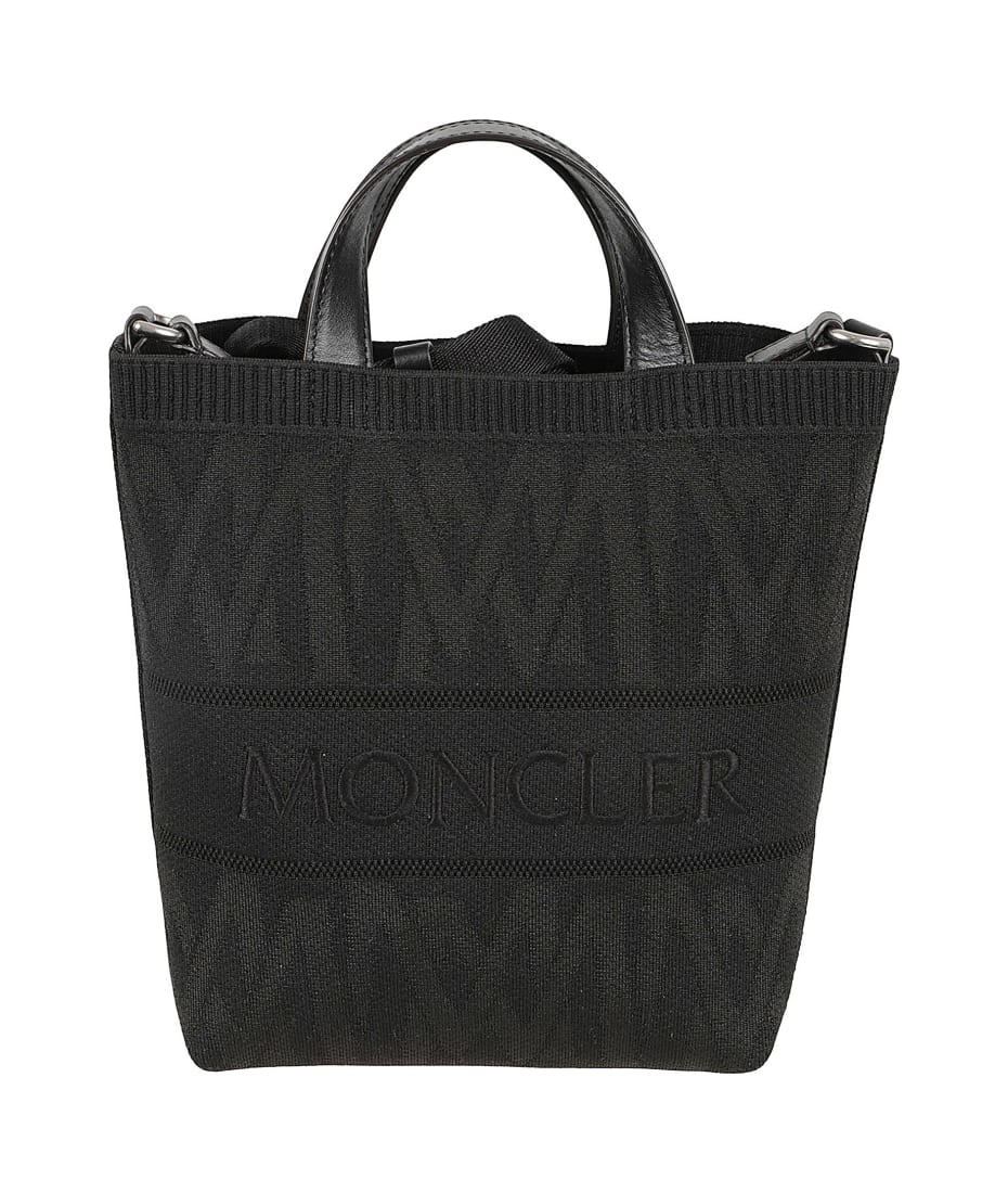 【MONCLER】TOTE BAG Moncler Tech Jacquard Tote Bag | Green | FARFETCH JO