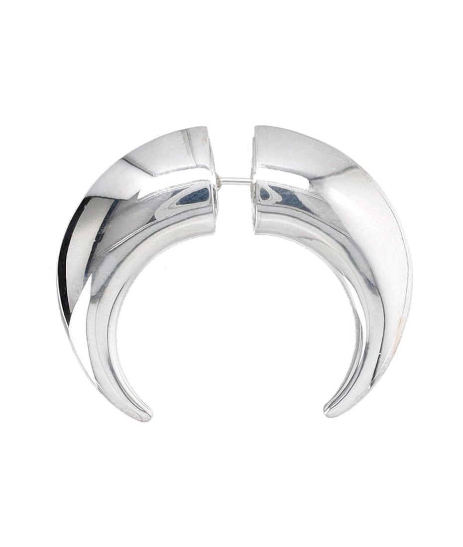 ★Marine Serre★ ムーン スタッド シングル ピアス 片耳 送関込 Swarovski Crystal Moon Stud • Marine Serre