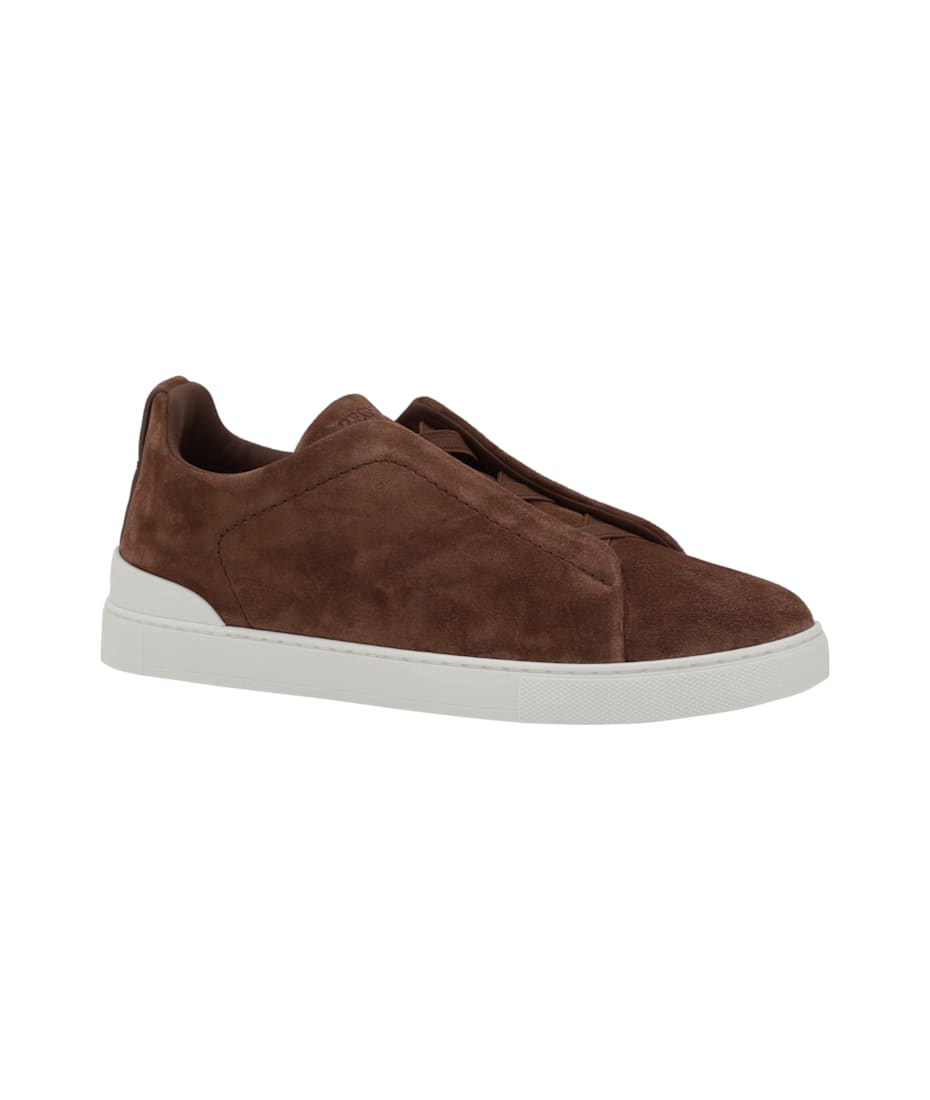 Suede Leather Sneakers