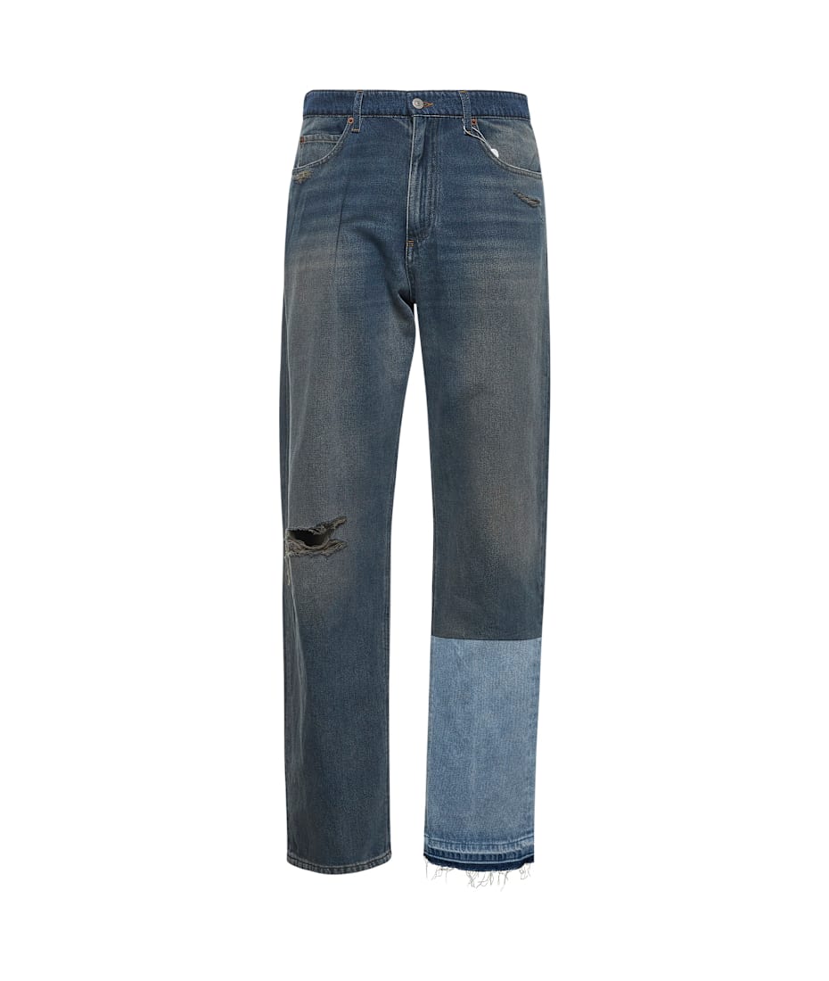 MM6 Maison Margiela 関税込 エイジドデニムジーンズ Maison Margiela ジーンズ デニム デニムパンツ PANTS 5 POCKETS