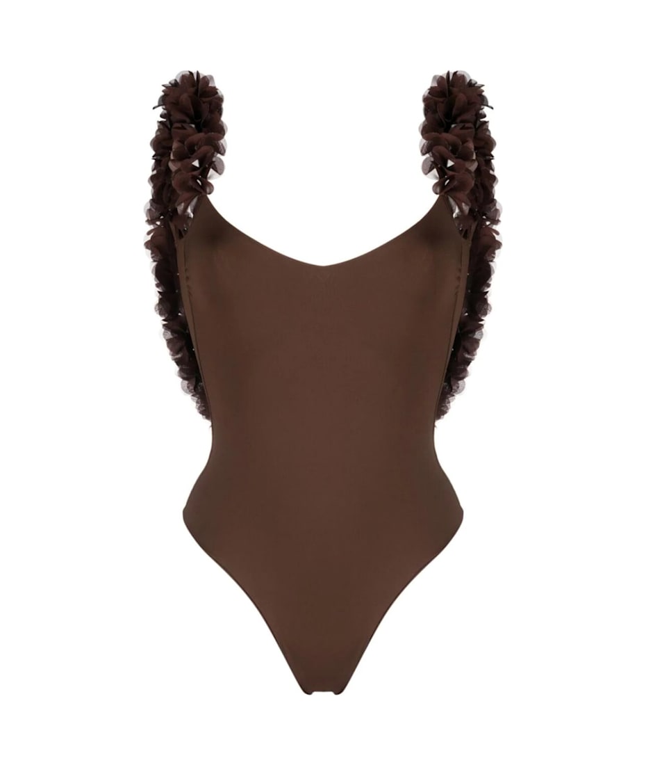 ワンピース水着 LA REVECHE La Reveche Amira One-Piece Swimsuit Amira Black Pink | La Revêche