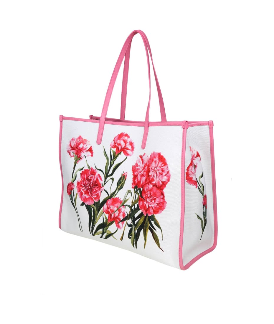 Dolce & Gabbana Dolce E Gabbana Shopping Bag In Canvas With