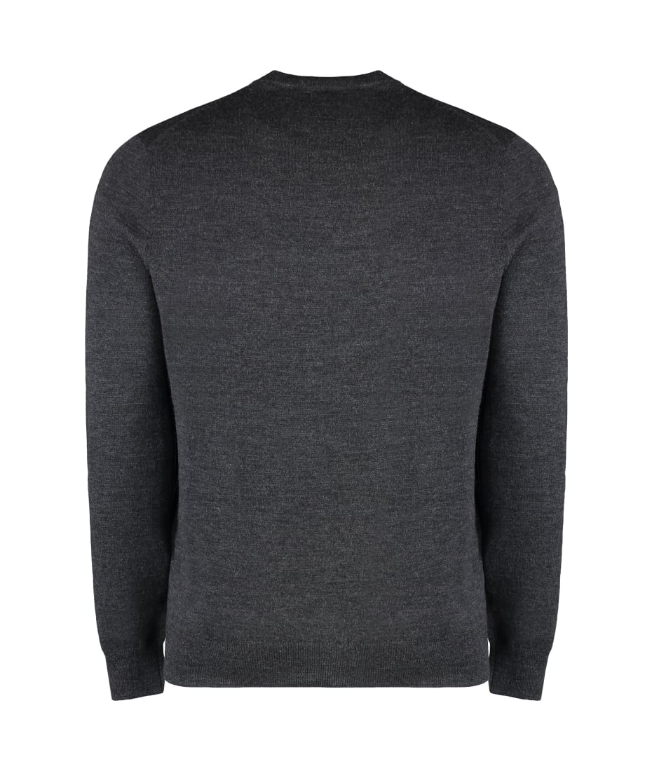 【送料&関税込】Polo Ralph Lauren Wool Crew-neck Sweater Cable-Knit Cotton Polo-Collar Sweater