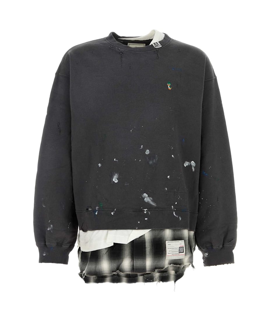 MIHARA YASUHIRO｜SWEATSHIRTS (I13PO522 DKGRAY) Maison MIHARA YASUHIRO ONLINE STORE（ミハラヤスヒロ