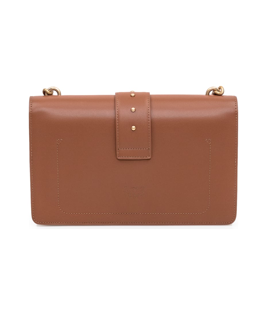 PINKO 102747A0F1X25Q 関税送料込 Pinko women's flat leather clutch bag 102747a0f1 Black