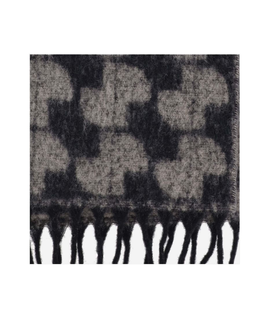 【送料&関税込】Patou Wool Blend Scarf With Logo Patou Wool Blend Scarf With Logo | italist