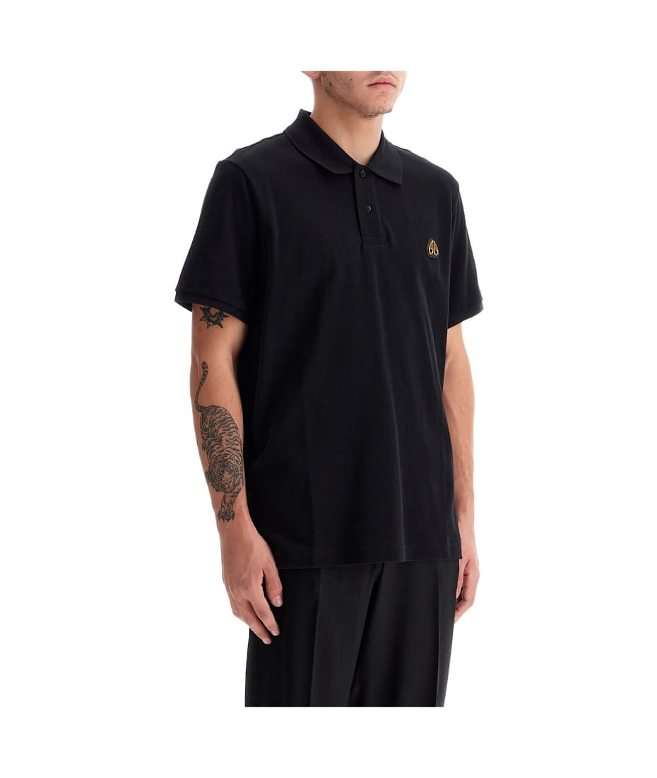 ★MOOSE KNUCKLES★エバレット ゴールド ポロTシャツ Mainimage.jpg