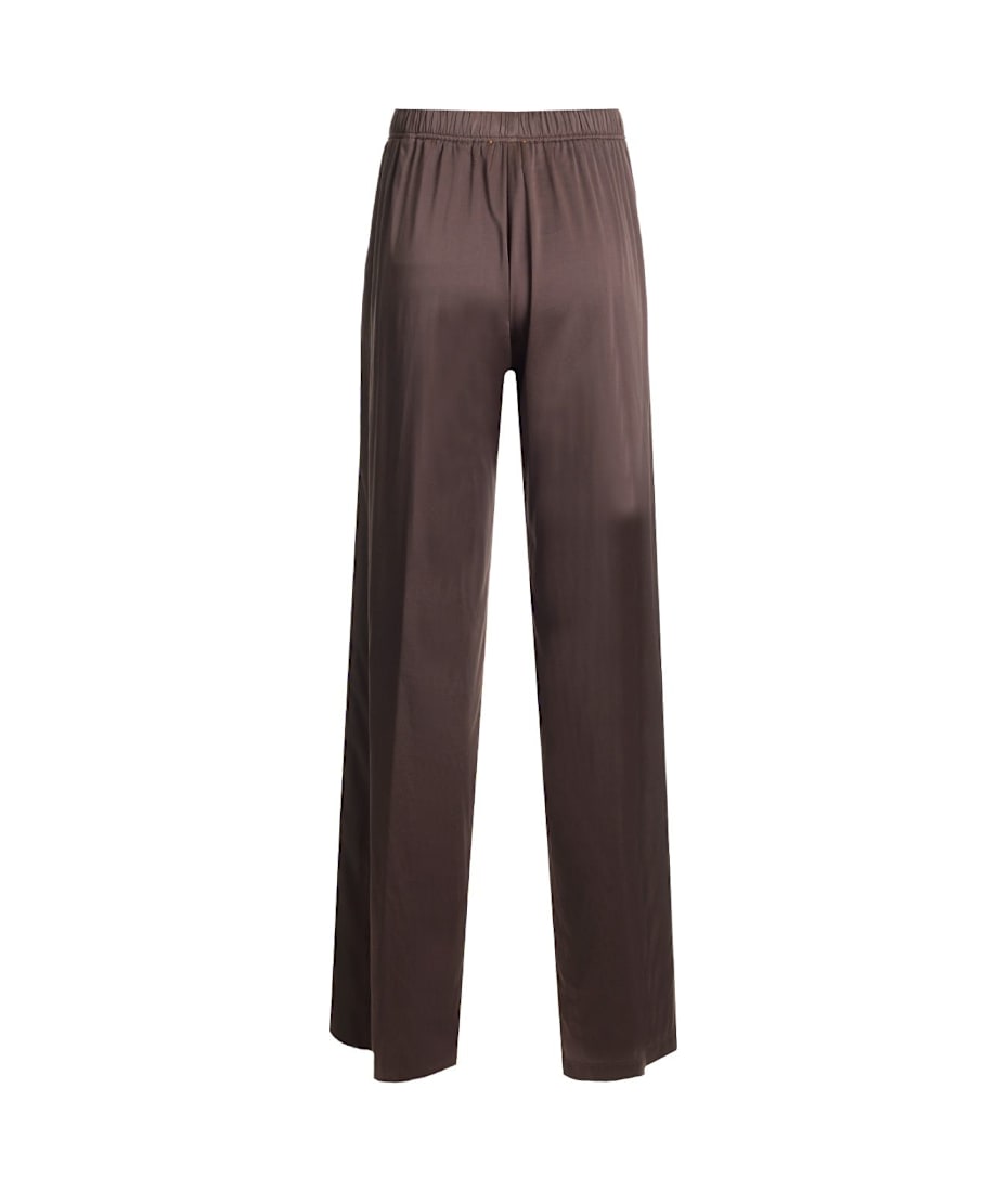 VIP【関税送料無料】希少 Forte_forte silk satin jogger pants loose–fitting jogging pants in silk satin lava | forte_forte