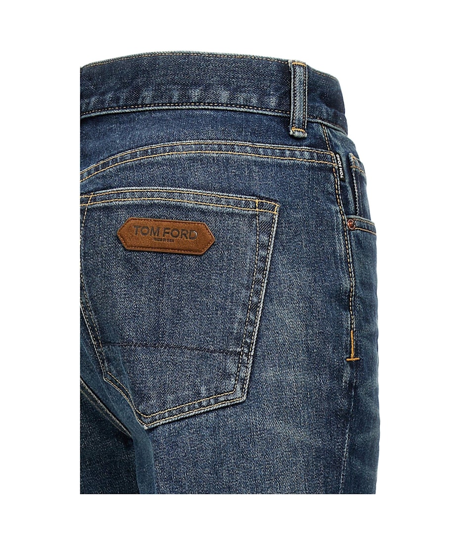 Tom Ford Stretch Raw Denim Flared Jeans | italist