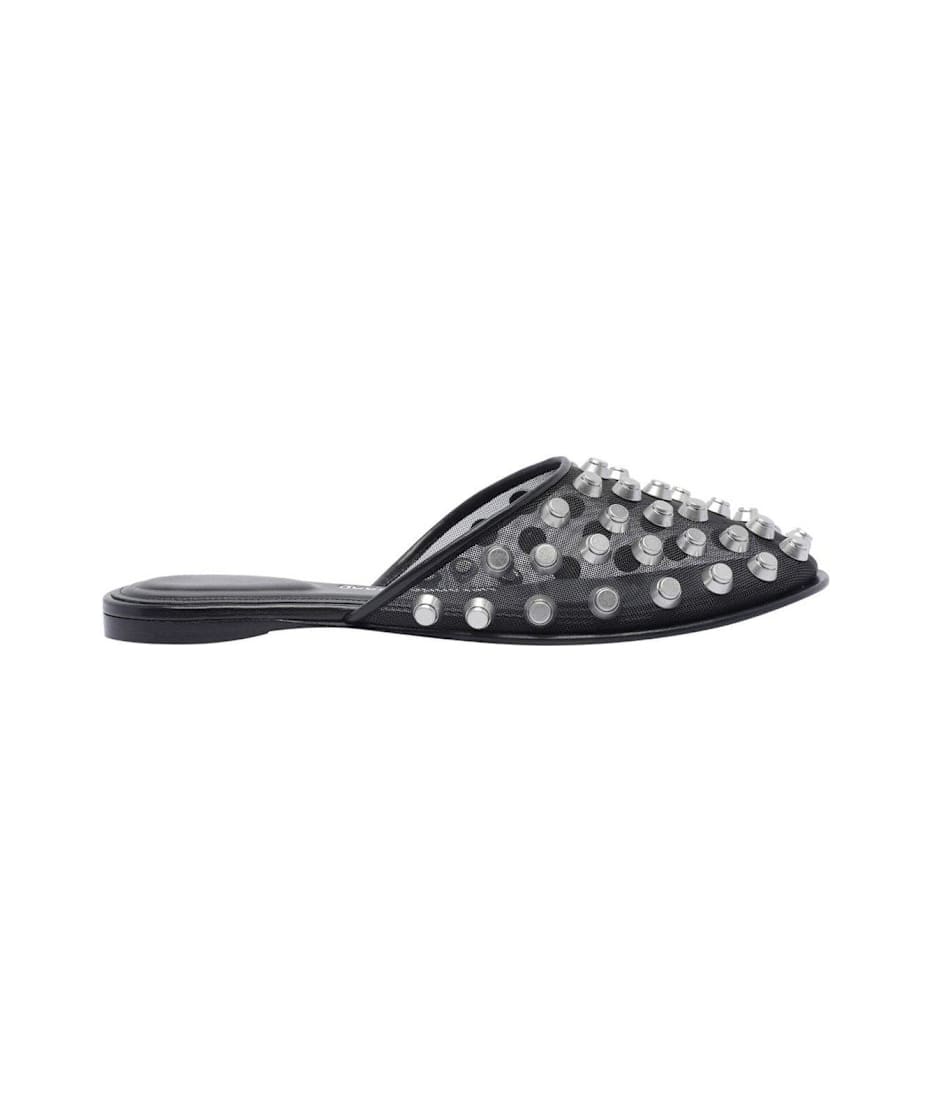 【送料&関税込】Alexander Wang Stud Detailed Sheer Sandals Alexander Wang Stud Detailed Sheer Sandals | italist, ALWAYS