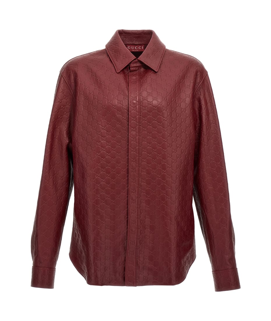 open lace back dress Red Men's Shirt Luxury Brand Long Sleeve Button Down Regular-Fit Balde –  DESIGN MENSWEAR main image 1