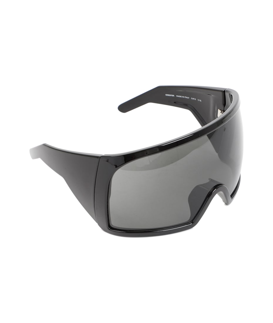 rick owens kriester サングラス Rick Owens Kriester Glasses - Black/Black | Garmentory