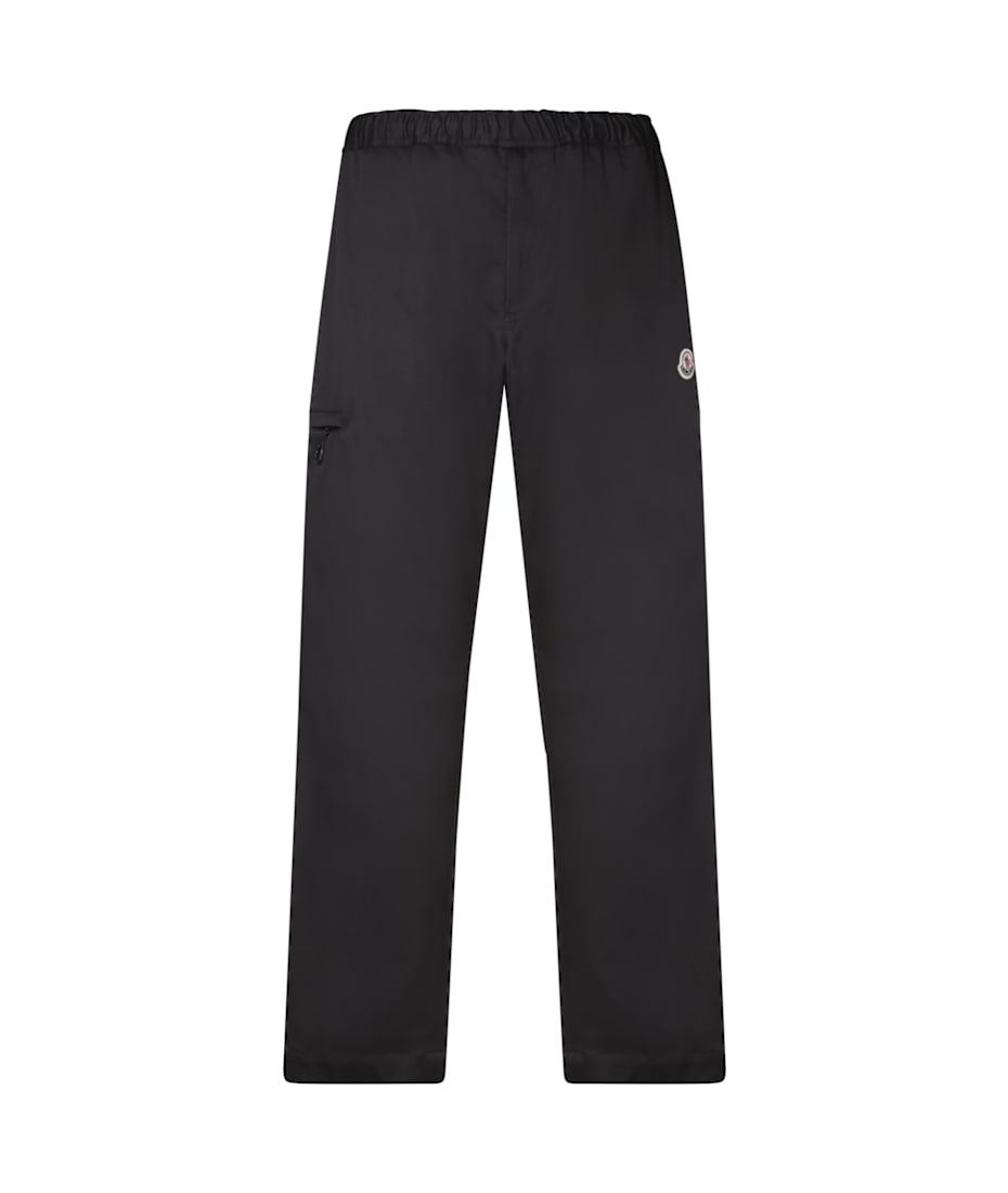 MONCLER｜PANTS (2A00006 53064 999) Moncler logo-embroidered Track Pants | Black | FARFETCH