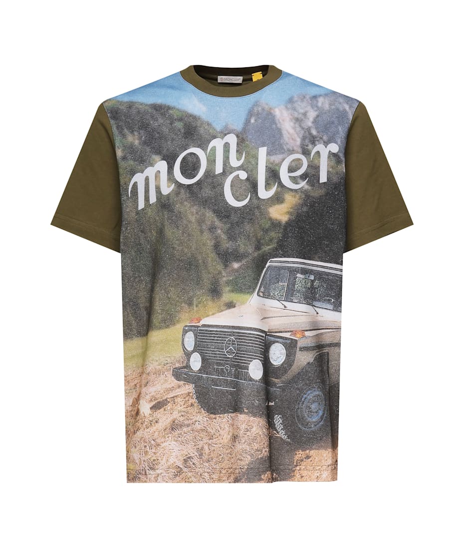 【送料&関税込】Moncler Genius T-shirt With Front Print Moncler Genius T-shirt With Front Print | italist