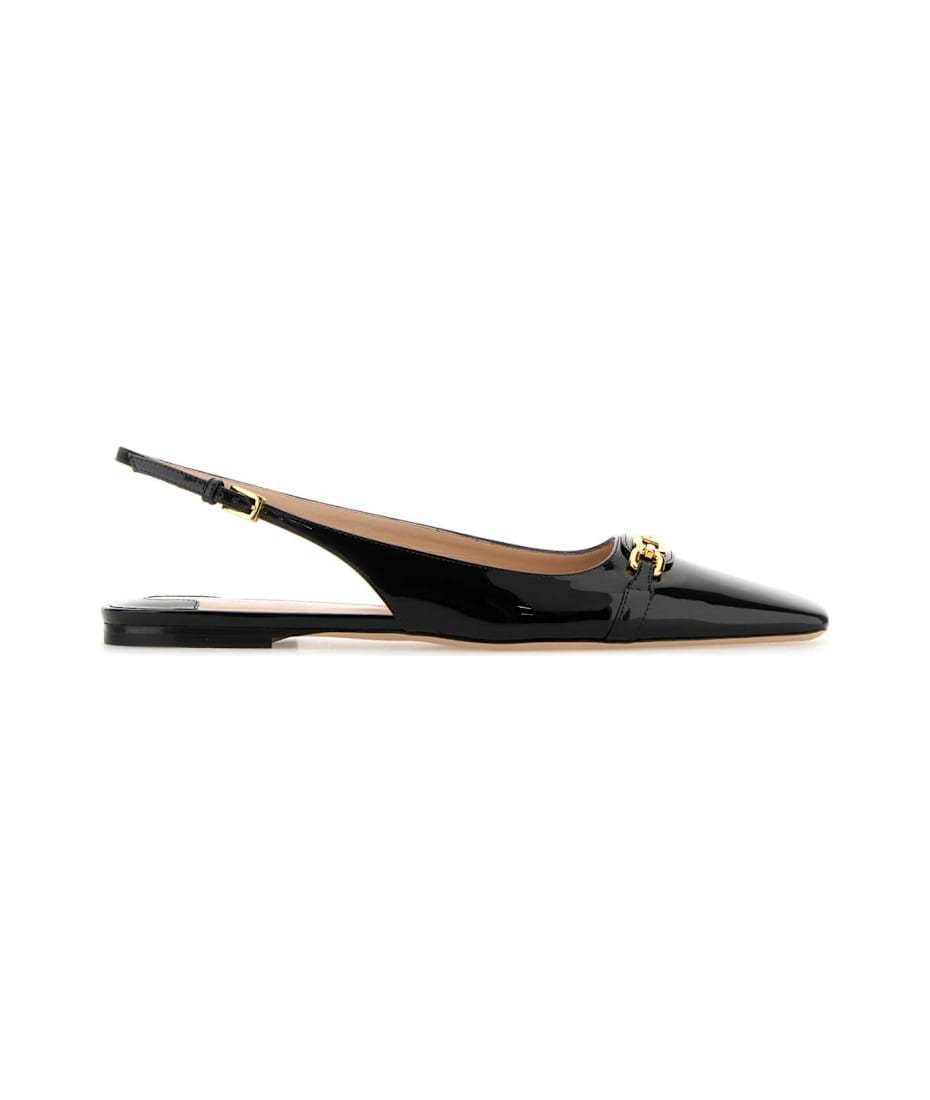 【送料&関税込】Tom Ford Black Leather Ballerinas Tom Ford Black Leather Ballerinas | italist
