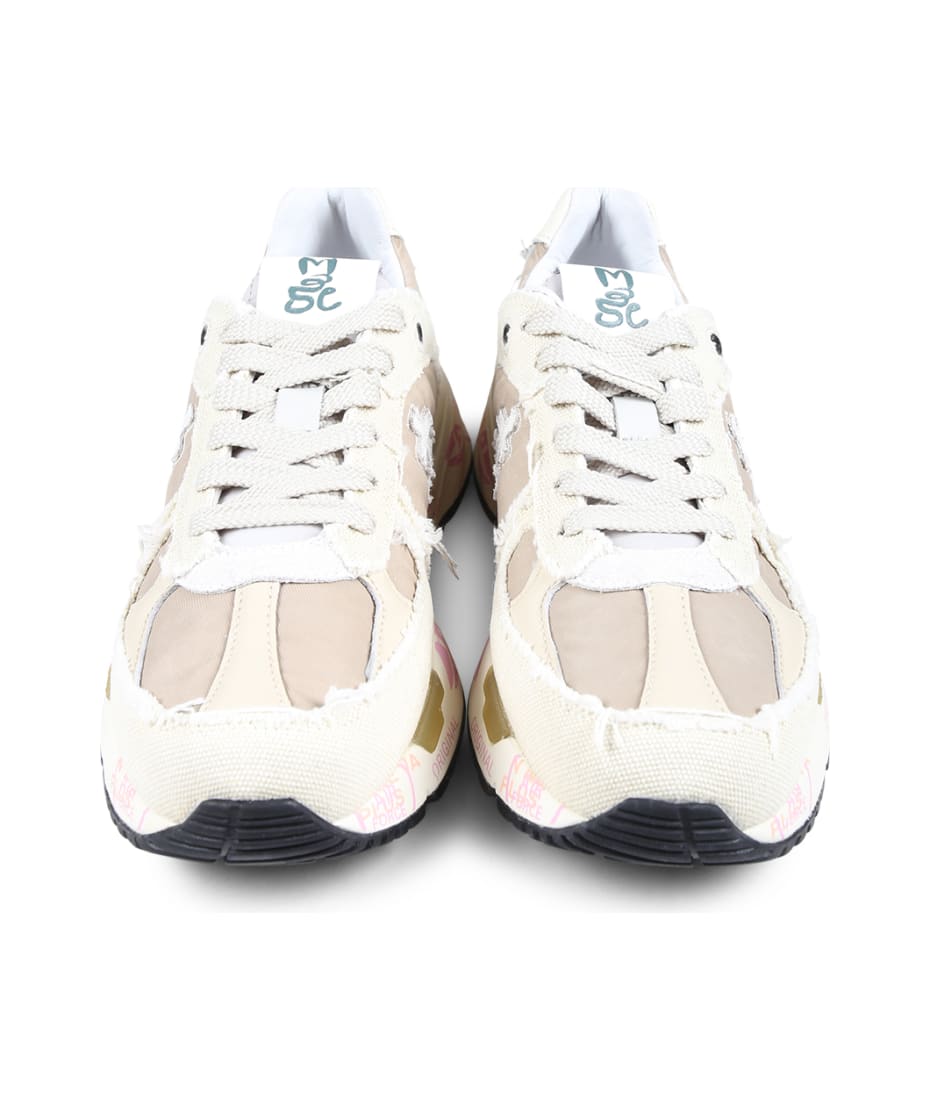 スニーカー PREMIATA Women Sneakers MASED VAR 6681 Beige Premiata Woman Mased sand beige - MQ World